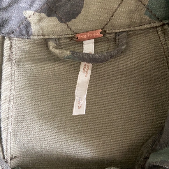 Free People Camo Jacket - Picture 3 of 4